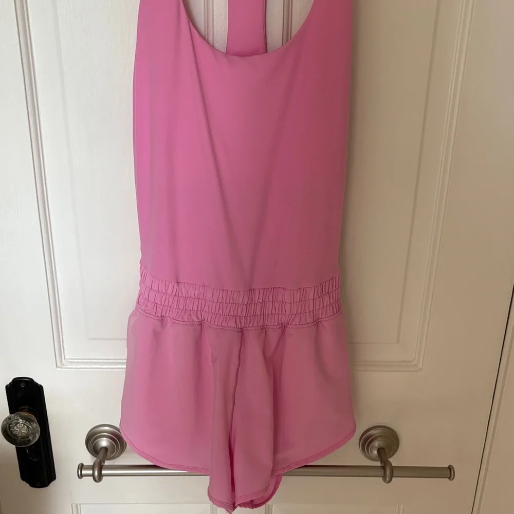 Aerie Offline Pink Romper - Picture 7 of 14